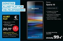 Xperia 10 bei Telekom Partner Tönisvorst in Duisburg Xperia 10 im Angebot bei Telekom Partner Tönisvorst Duisburg für 99,00 €