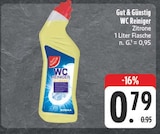 WC Reiniger Zitrone Angebote von Gut & Günstig bei E center Dresden für 0,79 €