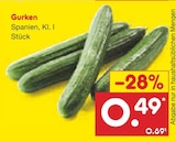 Gurken bei Netto Marken-Discount im Berg Prospekt für 0,49 €