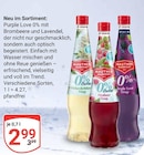 Purple Love 0% mit Brombeere und Lavendel im Angebot bei GLOBUS in Saarbrücken Purple Love 0% mit Brombeere und Lavendel Angebote von Mautner Markhof bei GLOBUS Saarbrücken für 2,99 €