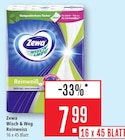 Wisch & Weg Reinweiss Angebote von Zewa bei Marktkauf Ulm für 7,99 €
