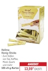 Honig-Sticks im Angebot bei METRO in Oldenburg Honig-Sticks Angebote von Hellma bei METRO Oldenburg für 14,97 €