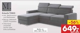 Ecksofa TOKIO im Angebot bei Netto Marken-Discount in Memmingen Ecksofa TOKIO Angebote von M. bei Netto Marken-Discount Memmingen für 649,00 €