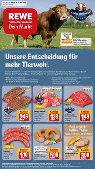 Fleisch im REWE Prospekt "Dein Markt" mit 22 Seiten (Siegen (Universitätsstadt))