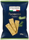 Focaccia-crackers Rosemary - ITALIAMO - Lidl à Saint-Nazaire Focaccia-crackers Rosemary - ITALIAMO en promo chez Lidl Saint-Nazaire à 1,49 €