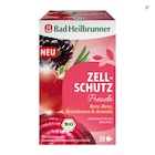 Kräutertee Zellschutz Freude mit Rote Bete, Brombeere & Acerola (20 Beutel) von Bad Heilbrunner für 2,95 € bei dm-drogerie markt im Angebot Kräutertee Zellschutz Freude mit Rote Bete, Brombeere & Acerola (20 Beutel) von Bad Heilbrunner im aktuellen dm-drogerie markt Prospekt