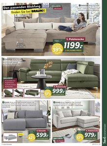 Sofa im BRAUN Möbel-Center Prospekt "RESTAURANT HIGHLIGHTS" mit 4 Seiten (Reutlingen)