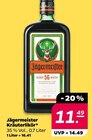 Kräuterlikör Angebote von Jägermeister bei Netto mit dem Scottie Stralsund für 11,49 €