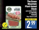 T Bone Steak im EDEKA Prospekt Plant-based Steak von The Green Mountain im aktuellen EDEKA Prospekt für 2,99 €