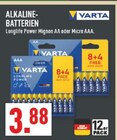 Longlife Power Mignon AA Angebote von Varta bei Marktkauf Gladbeck für 3,88 €