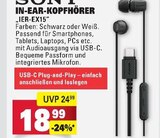 In-Ear-Kopfhörer IER-EX15 Angebote von Sony bei E center Weinheim für 18,99 €