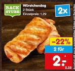 Würstchendog Angebote von Backstube bei Netto Marken-Discount Bruchsal für 2,00 €