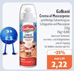 Crema al Mascarpone von Galbani im aktuellen aktiv & irma Prospekt