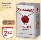 Type 405 Angebote von Rosenmehl bei GLOBUS Erlangen für 2,22 €