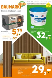 Globus-Baumarkt Catalogue "GLOBUS BAUMARKT Immer eine Idee besser", 9 pages, Boofzheim, 25/08/2025 - 30/08/2025 Globus-Baumarkt Catalogue "GLOBUS BAUMARKT Immer eine Idee besser", 9 pages, Boofzheim, 25/08/2025 - 30/08/2025