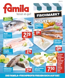 Supermarkt Prospekt von famila Nordost Stralsund famila Nordost Prospekt: "Fischmarkt", 2 Seiten, 03.08.2026 - 15.08.2026