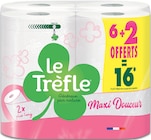 Papier Toilette Maxi Douceur - Le Trèfle en promo chez Intermarché Hyper Papier Toilette Maxi Douceur - Le Trèfle dans le catalogue Intermarché Hyper