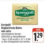 Aktuelles Original Irische Butter Angebot bei EDEKA in Dresden ab 1,29 €