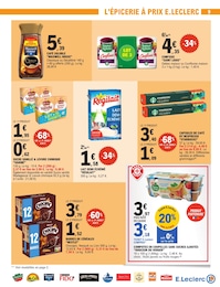 Prix et réduction Sucre En Poudre dans le prospectus E.Leclerc en cours Offre Sucre En Poudre dans le catalogue E.Leclerc du moment à la page 9
