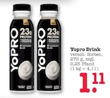 Aktuelle Energydrink Angebote bei E center in Oberursel (Taunus) Aktuelles Yopro Drink Angebot bei E center in Oberursel (Taunus) ab 1,11 €