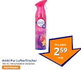 Ambi Pur Lufterfrischer Angebote von Febreze bei Action Oberhausen für 2,59 €