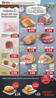 Bratwurst im famila Nordwest Prospekt "Markt - Angebote" mit 37 Seiten (Oldenburg)
