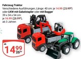 Fahrzeug Traktor Angebote bei GLOBUS Rostock für 14,99 €