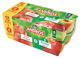 DESSERT FRUITÉ POMME/NATURE - POMME/FRAISE - ANDROS dans le catalogue Netto