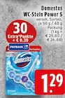 WC-Stein Power 5 im Angebot bei EDEKA in Krefeld WC-Stein Power 5 Angebote von Domestos bei EDEKA Krefeld für 1,29 €