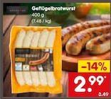 Aktuelles Geflügelbratwurst Angebot bei Netto Marken-Discount in Solingen (Klingenstadt) ab 2,99 €
