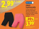 Funktionsradler Schwarz von CRIVIT im aktuellen Lidl Prospekt für 2,99 €