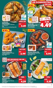 Lachs im Kaufland Prospekt "KNÜLLER" mit 70 Seiten (Lübeck)
