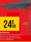 Bricorama Pantin - Promo Parasol demi lune Promo Parasol demi lune à 24,89 € dans le catalogue Bricorama à Pantin