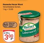 Leberwurst im Angebot bei GLOBUS in Leipzig Leberwurst Angebote von Keunecke Harzer Wurst bei GLOBUS Leipzig für 3,00 €
