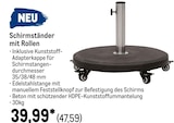Schirmständer mit Rollen für 47,59 € bei METRO im Angebot Schirmständer mit Rollen im aktuellen METRO Prospekt