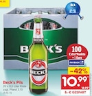 Aktuelle Becks Angebote bei Netto Marken-Discount in Erfurt Aktuelles Beck's Pils Angebot bei Netto Marken-Discount in Erfurt ab 10,99 €