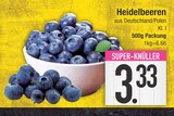 E center - Heidelbeeren Angebot im Prospekt Heidelbeeren bei E center im Prospekt "" für 3,33 €