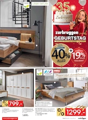 Aktueller Zurbrüggen Prospekt mit Bett, "zurbrüggen feiert Geburtstag!", Seite 25