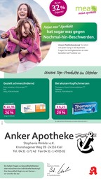 mea - meine apotheke Prospekt für Kiel: "Unsere Oktober-Angebote", 4 Seiten, 01.10.2025 - 31.10.2025
