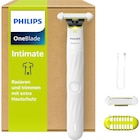 Aktuelle Rasierer Angebote bei dm-drogerie markt in Mönchengladbach Aktuelles Elektrischer Rasierer, OneBlade Intimate Men QP1930/20 Angebot bei dm-drogerie markt in Mönchengladbach ab 32,95 €