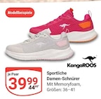 Sportliche Damen-Schnürer Angebote von KangaROOS bei GLOBUS Saarbrücken für 39,99 €