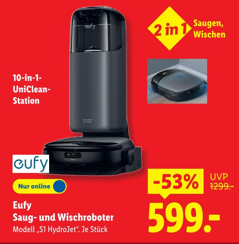 Saug- und Wischroboter