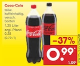 Aktuelle Coca Cola Angebote bei Netto Marken-Discount in Salzgitter Aktuelles Coca-Cola Angebot bei Netto Marken-Discount in Salzgitter ab 0,99 €