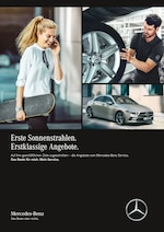 Mercedes-Benz Prospekt "Erste Sonnenstrahlen. Erstklassige Angebote.", 4 Seiten, für Schömberg, 19.03.2020 - 30.06.2020 Mercedes-Benz Prospekt "Erste Sonnenstrahlen. Erstklassige Angebote.", 4 Seiten, für Schömberg, 19.03.2020 - 30.06.2020