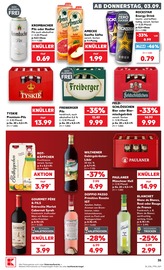 Krombacher im Kaufland Prospekt in Gotha Aktueller Kaufland Prospekt mit Krombacher, "Hier bin ich richtig", Seite 35