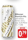 Aktuelles Premium Pils Angebot bei EDEKA in Pirmasens ab 0,79 €