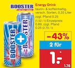 Aktuelles Energy Drink Angebot bei Netto Marken-Discount in Aalen ab 1,00 €