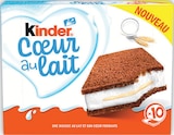 Coeur au Lait - KINDER - Intermarché Super Coeur au Lait - KINDER à 3,50 € dans le catalogue Intermarché Super
