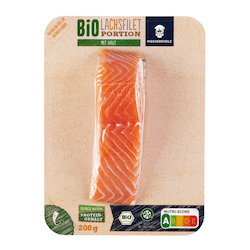 Bio Lachsfiletportion