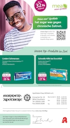 Aktueller mea - meine apotheke Apotheken Prospekt für Pressig: Unsere Juni-Angebote mit 4} Seiten, 01.06.2025 - 30.06.2025